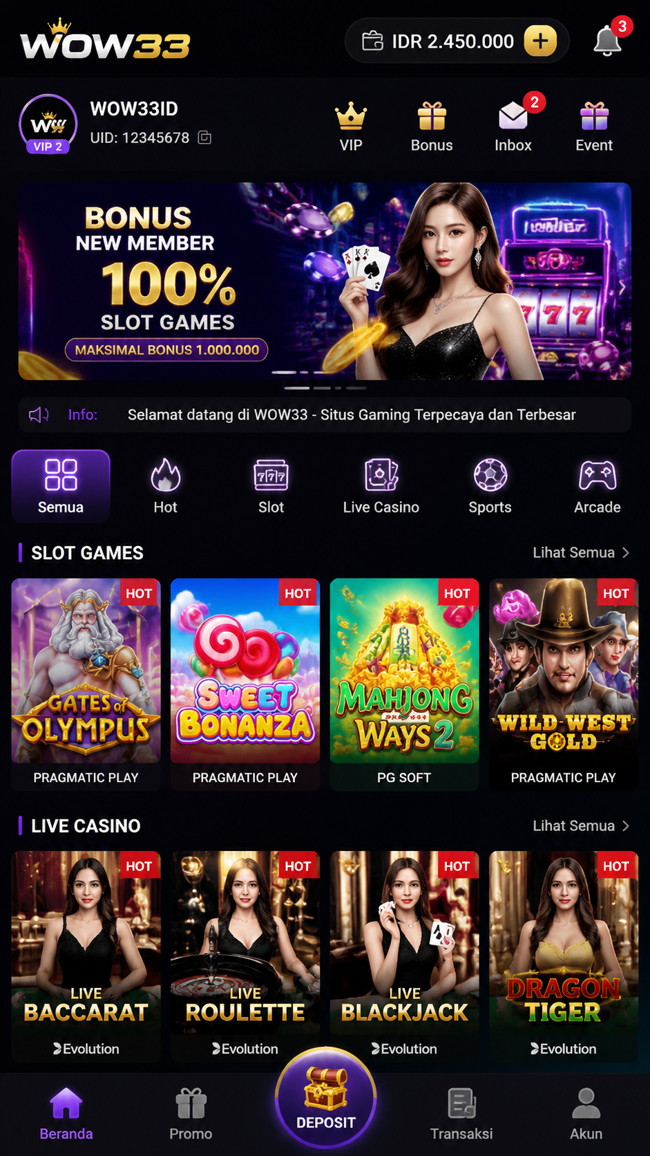 Screenshot 2 wow33